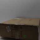 20'' Flush-Mount Ceiling Fan with Dimmable Light and Memory Remote Control, Reversible Motor, Perfect for Bedroom, Kitchen, Outdoor Gazebo, Patio, Low-Profile Woodern Walnut Design Cage