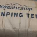 LOYEAHCAMP 8 Person Larger Extended Dome Camping Tent with 3 Rooms, Waterproof Semi-Freestanding Family Outdoor Tent with Spacious Interior and Mesh Windows