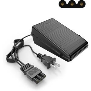 Foot Pedal Power Cord Replacement for Janome Sewing Machine Compatible with Janome 033770217 hd1000 128 2212 7318 7933 3434d Kenmore 385.12318990 385.12908 384 385 1802400