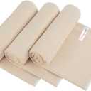 SUNLAND Microfiber Sports Workout Towels Fast Drying Fitness Sweat Towels for Men & Women Lightweight Multi-Purpose Gym Exercise Towel (16x32inch, Cream)