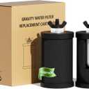 Purewell PF-1 Upgraded 3-Stage Composite Purification Elements, Replacement Filters for Berkey and ProOne Filters, Berkey or ProOne Big+ Water Filter System and Purewell System (2 Pack, K Series)