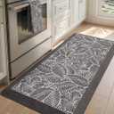 DEXI Kitchen Mats for Floor, Anti Fatigue Kitchen Rugs 20x48, Charcoal