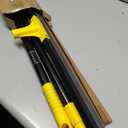 Floor Squeegee for Concrete, 30'' Large Rubber Broom for Tile, 59'' Long Handle Heavy Duty Water Wiper for Garage, Deck