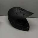 Adult ATV Dirt Bike Helmet with Goggles Gloves & Mask Quick Release Buckle Adjustable Sun Visor Motorcycle Adult Helmet Off-Road Motocross Downhill Moped MX for Unisex-Adult (Large, Matte Black)