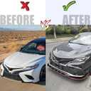 Front Bumper Lip Spoiler Splitter Toyota Camry Sport SE,XSE 2021-2024 Front Diffuser Bumper Deflector