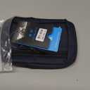 Peicees Small Crossbody Bag for Men Women Mini Sling Bag Travel Running Phone Daypack Cross Body Shoulder Bags with Keyholder (Dark Blue)