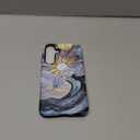 Case for Samsung Galaxy S25 Plus,Ocean Waves Sunrise Phone Case Drop Resistant Glossy 2 in 1 Solid Dual-Layer Cover for Girl Women