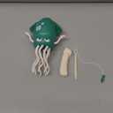 Baby Dancing Octopus Toy for 1 2 3 4 5 Year Old Boy Girl, Baby Tummy Time Electric Crawling Octopus Toys 12-18 Months, Dancing Squid Toy for Walking Toddlers, Kids 1st Birthday Gifts, Green