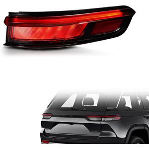 Led Tail Lights Compatible with Jeep Grand Cherokee 2021 2022 2023 2024 Rear Brake Tail Lamp Outer Taillights Assembly Replace CH2805123 68421132AD Right Passenger Side