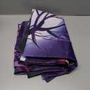 7x8ft Halloween Garage Door Cover, Witch Garage Door Cover Hanging Witch Backdrop Banner Halloween Wall Decorations for Outdoor Indoor Single Garage Door Skins