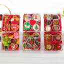 RomanticBaking 50PCS 5x5x2 Inches Full Clear Bakery Boxes Chocolate Covered Strawberries Boxes,Mini Cake, Cookies,Macaron,Pie, Cakesickle &More