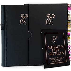 Koala Planner - Undated Weekly Planner, a 12 Month Journey to Increase Productivity & Happiness - Life Organizer, Gratitude Journal, and Stickers, A5