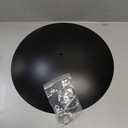 [Solid Steel]16-Inch Hanging Bird Feeder Baffle, Metal Squirrel Baffle for Bird Feeder Pole, Squirrel Proof Baffle Dome Baffle Weather Guard, Bird House Guard for Outdoor Shepherd's Hook, Hummingbird