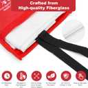 2 x Essential Fire Blanket for Home & Kitchen, Complete with Smoke Detector for Immediate Alert, Heavy Duty Emergency Blanket for Grill, Car, Camping - Your Family's Peace of Mind