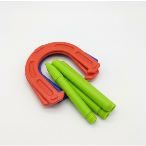 Fun Express Western Horseshoes Game - Outdoor Games for Kids and Adults | Yard Games for Family Reunions, Birthday Party Games, Backyard Fun