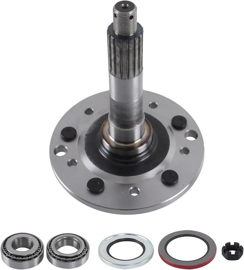 Thomletha Rear Spindle Axle with bearings and seals Replacement for C2 and C3 Corvette 1965-1982 30981