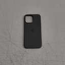 Apple iPhone 16 Pro Max Silicone Case with MagSafe and Camera Control: Lightweight Phone Case, Wireless Charging Compatible, Smooth Matte Finish; Black