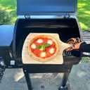 Outset Pizza Peel, Extra Large Bamboo Pizza Paddle, 18" x 14", Tan, 18" X 14" XL Bamboo Peel
