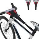 ROCKBROS Bike Sweat Guard, 11 Wider Bike Trainer Sweat Guard, Sweat Net for Indoor Cycling Training