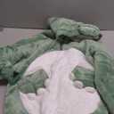 OLAOLA Wearable Blanket Hoodie for Kids - Oversized Animal Hooded Blanket - Soft Warm Cozy Sherpa Fleece Sweatshirt (Dinosaur)