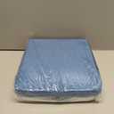 KDD Tablet Pillow Stand with Storage, Foldable iPad Holder for Lap, Desk and Bed, Angle Adjustable Soft Pad Dock with Stylus Mount Compatible with iPad Pro, Air, mini, Book, Phone and Tablet (4-13") (Dark Blue)