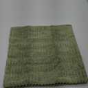 2 Packs Sage Green Decorative Throw Pillow Covers 18x18 Inch for Living Room Couch Bed Sofa, Rustic Farmhouse Boho Home Decor Soft Plush Striped Corduroy Square Cushion Case
