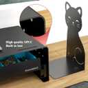 Metal Monitor Stand, Heavy Duty Desk Organizer Office furniture