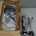 Bonsenkitchen 4-in-1 Immersion Blender Handheld, 20 Speeds Hand Blender with Turbo Mode, Stainless Steel Blade, Egg Whisk, Beaker & Chopper Bowl, Stick Mixer for Soup, Smoothie, Puree, Baby Food