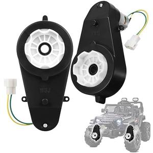 2Pcs 24V 30000RPM Kids Ride On Car Gearbox Motor Power Wheels Motor Gearbox Upgrade Motorcycles Jeep High Speed RS555 Drive Engine Match Kids Ride On Toys Car Motors
