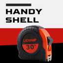 LICHAMP Tape Measure 30-Foot, 4 Pack Bulk Easy Read Measuring Tape Retractable Metric/Fractional, Measurement Tapes 29.5FT/9M by 1-Inch