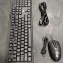 Generic QR-70 Wired Keyboard with Optical Mouse