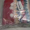 2PCS Puppy Christmas Sweater Cat Turtleneck Knitwear Xmas Elf Outfits Dog Warm Clothes Sweater for Kitties Puppies L