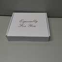 E-Bro Double Sided Rotating Floating 4x6 Rustic Wood Picture Frame Gifts with DIY Heart-Shaped Pendant - Romantic Wedding Gift for Couples, Unique Engagement Gift (Wood Grain)