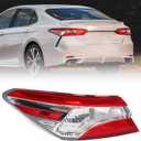 Huray Tail Light Assembly for Toyota Camry 2018-2020 LE L SE Tail Lamp Replacement 81560-06720 Driver Side (Left)