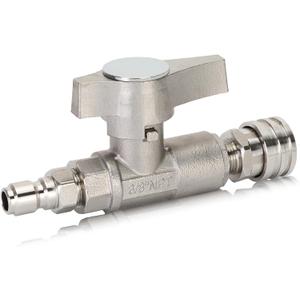 Ball Valve Pressure Washer, DN10 Ball Valve, 3/8" High Pressure Ball Valve for Power Washer Hose, 5000 PSI (3/8" Female BSP)