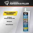 DAP All Purpose Adhesive and Filler, Gray, 8.6 Oz (7079828000)