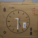 30 in Extra Large Outdoor Clock Waterproof Outdoor Indoor Wall Clock for Patio/Pool Area Farmhouse Decorative Outdoor Clocks Sient Battery Operated Vintage Outside Clock for Garden, Backyard
