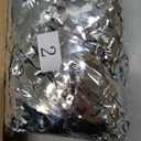 48 Pcs Lighted Wedding Wands LED Tinsel Wands Streamers Wedding Sparklers Send Off Light Sticks for Reception Birthday Exits Baby Shower Concert Party Favors(Silver)