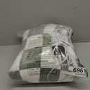 Sage Green Heated Throw Blanket Electric, 50X60 Heating Blanket with 10 Heat Levels & 8 Hours Auto Off for Lap, Checkered Plaid Soft Sherpa Blankets Warmer Gifts for Couch Grandma Women Adults