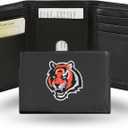 Rico Industries NFL Football Embroidered Tri-fold Wallet