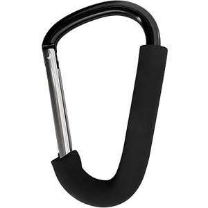 Large Aluminum Carabiner, Heavy-Duty Stroller Hooks for Hanging Bags and Shopping Durable Multi-Purpose Carabiner Clips for Camping, Hiking, Travel, Outdoor Accessories