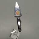 Pie Server Spatula,Stainless Steel Cake Cutter Slicer,Pizza Tart Dessert Cutter,Black