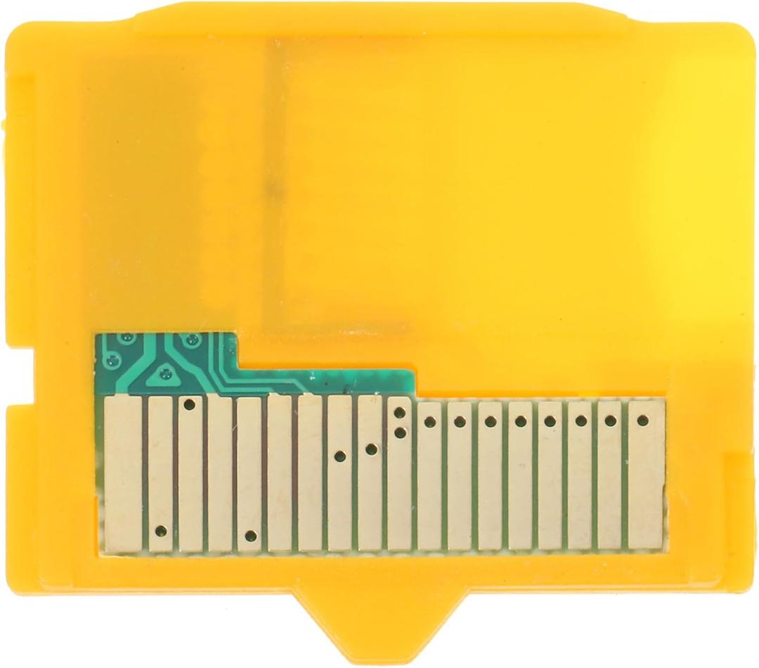 Micro Attachment,Camera to Card Insert Adapter,Memory Adapter for Micro HC Yellow