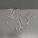 Cat 6 Ethernet Cable 1.5ft (6 Pack) (at a Cat5e Price but Higher Bandwidth) Flat Internet Network Cable - Cat6 Ethernet Patch Cable Short - Withe Cat6 Computer Cable with Snagless RJ45 Connectors