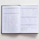 SAGEPAPER Blank Recipe Notebook with Linen Hardcover, Recipe Notebook to Write in Your Own Recipes, Family Recipe Book Holds 70+ Recipes and Conversion Chart, Timeless Keepsake Cookbook (Charcoal Black)