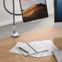 Lamicall Gooseneck Tablet Holder Mount : Flexible Arm Clip Tablet Stand for Bed, Desk Mount Gifts, Compatible with iPad Pro 11", Mini Air, Galaxy Tabs More 4.7 to 10.5" Phones and Tablets