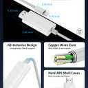 2Pack [Apple MFi Certified] Lightning to HDMI Adapter for iPhone,Lightning Digital AV Adapter 1080P HD Video Sync Screen Connector Cable for iPhone 14 13 12 11 X 8 7 iPad iPod on TV Monitor Projector, 6.6ft