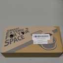 YOY Drink Cup Holder Clip - Table Desk Side Water Glass Beer Bottle Beverage Soda Coffee Mug Holder Cup Saucer Clip Design for Home Office, Black (1 Pack)