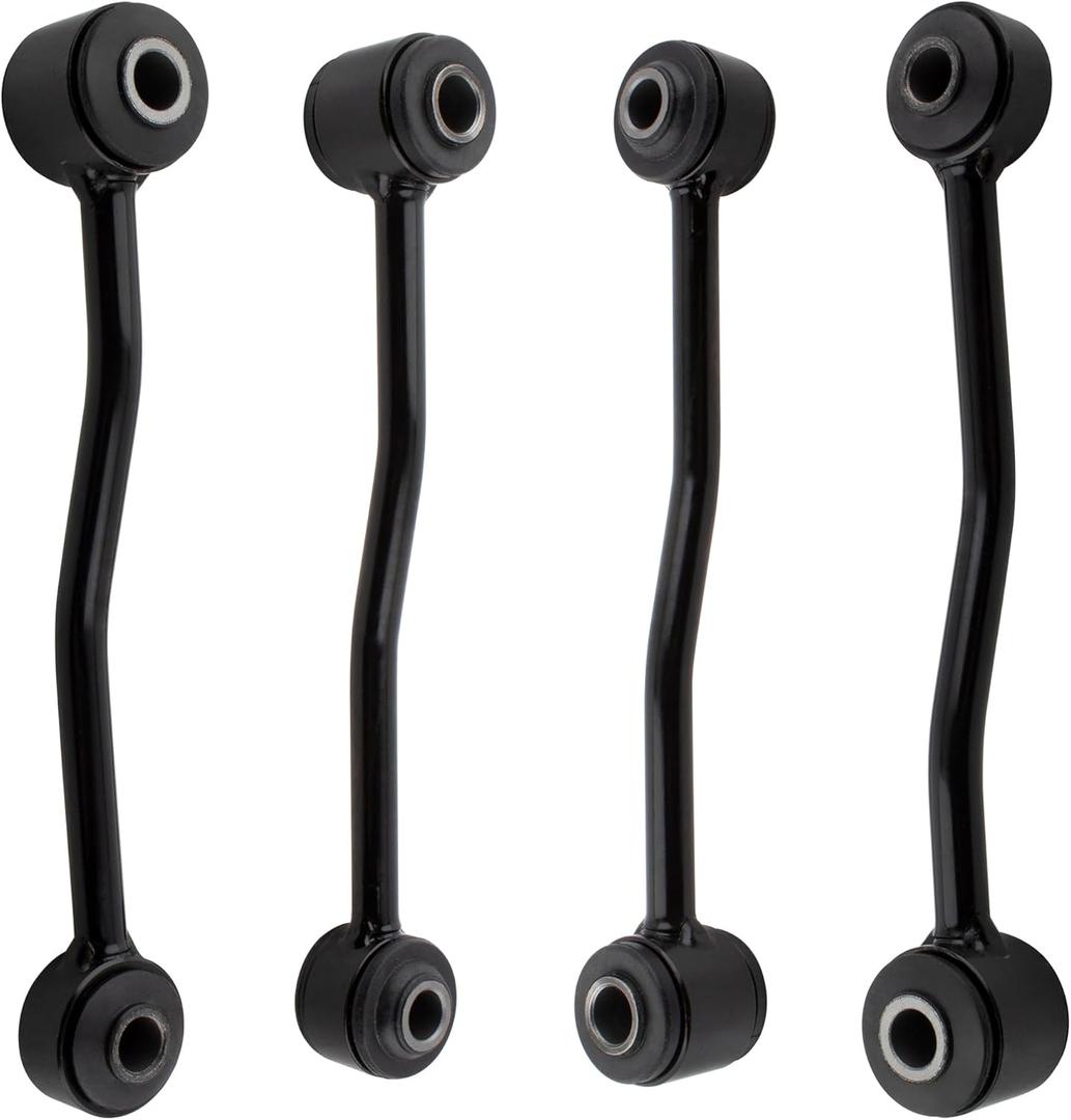 4pc Front and Rear Sway Bar Link Kit K3201 K3202 for Jeep Grand Cherokee 1999 2000 2001 2002 2003 2004, Front Stabilizer Bar End Links and Rear Sway Bar Links for Jeep Grand Cherokee