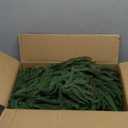 2 Pcs 6FT Norfolk Pine Garland (12FT Total): Real Touch Artificial Christmas Greenery with 120 Branches, Premium Decor for Mantle, Table, Wall, Indoor/Outdoor(Dark Green)